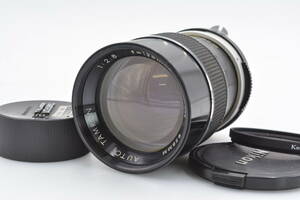 ★良品★ タムロン TAMRON AUTO TAMRON 135mm F2.8 前後キャップ&レンズフィルター付 ニコンFマウント(MF) 同梱可 #a48