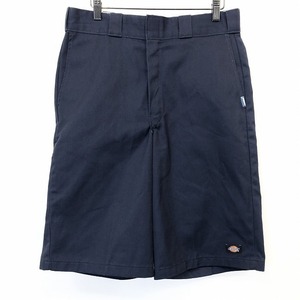 MAGICNUMBER × Dickies マジックナンバー×ディッキーズ 32 メンズ テーパードショーツ ショートパンツ ハーフパンツ ネイビー 紺