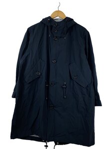 MARGARET HOWELL◆モッズコート/1/ナイロン/BLK/578-1212001/21AW/PERFORMANCE NYLON/前身頃