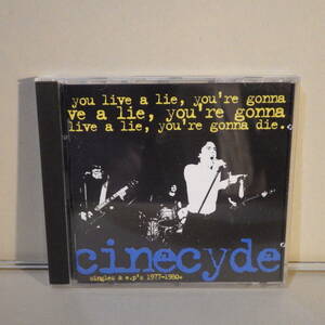 イタリア盤 【CD】Cinecyde You Live A Lie, You