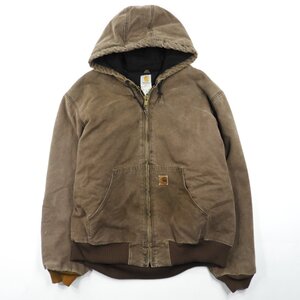 Carhartt カーハート J130 ダックアクティブジャケット size XL-R #27988 フード アメカジ パーカー ジャケット