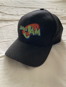 90s ～ Vintage SPACE JAM CAP SPACE JAM ロゴ刺繍キャップ　NEW ERA　ニューエラ 6パネル 帽子 ヴィンテージ