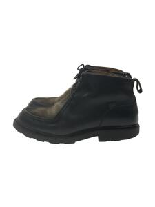 Paraboot◆ブーツ/UK8/BLK/レザー