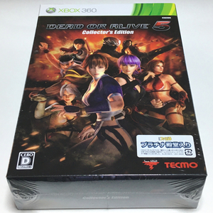 ■【新品未開封】デッドオアアライブ5　コレクターズエディション　Xbox360　初回限定　DEAD OR ALIVE 5　Collector