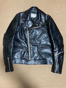 新品 Lewis Leathers 441T サイクロン 38 ベジタブルタンニン ベジカウ ルイスレザー タイトフィット ライダース 牛革