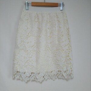 ROSE BUD FREE ローズバッド スカート ひざ丈スカート Skirt Medium Skirt 白 / ホワイト / 10006187