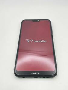 KT060345【爆速発送・土日発送可】Huawei P20 lite 32GB ブラック 利用制限 ◯ 1円スタート アンドロイド ファーウェイ SoftBank