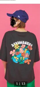 ロデオクラウンズ★0528MATT FLOWER Tシャツ★新品タグ付未開封