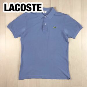 LACOSTE ラコステ 半袖ポロシャツ 4 ラベンダー ワニ