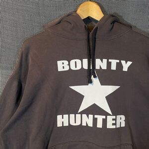 00s 初期 BOUNTY HUNTER パーカー バウンティーハンター Y2K　　2000年代 フーディースウェット スターロゴ 両面プリント 裏原 玉10825