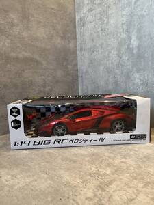 【トレモ】VELKOCITY Ⅳ ベロシティー ラジコン ラジオコントローラー 1:14スケール リアルカー BIG RC トーシン産業 動作未確認