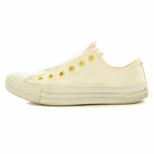 コンバース CONVERSE ALLSTAR SLIP3 OX オールスター スリップ 3 OX ローカットスニーカー シューズ キャンバス US5.5 白 1SC963