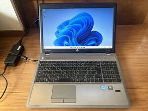 【正常動作確認済み】HP ProBook4540s/CT Notebook PC SSD:120GB Memory:8GB