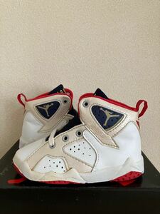 観賞用 オリジナル BABY JORDAN 7 OLYMPIC 12cm ベビージョーダン オリンピック