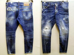 ◇即決[48]DSQUARED2 SEXY TWIST JEAN 18AW S71LB0489 ストレッチ デニム セクシーツイスト スリム ジーン パンツ■731