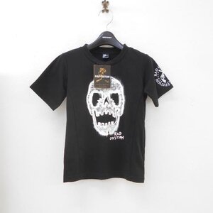 新品タグ付き ラッドカスタム RAD CUSTOMS 110ｃｍ 男の子 半袖 Tシャツ 黒 ブラック スカル トップス