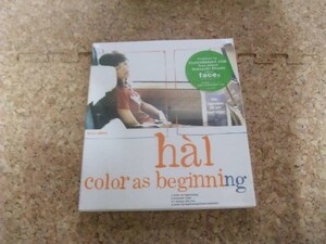 [CD][送料無料] サ盤 未開封 初回 hal color as beginning