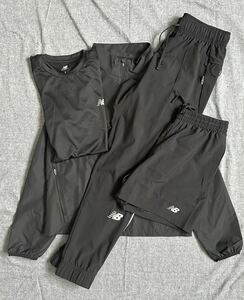 New Balance 新品未使用NEWMODEL2024 Sport Essentials ジャケット・Impact ラン ウーブンパンツランニングトレーニングウェア４セット