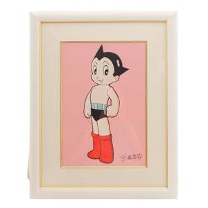 Osamu Tezuka　手塚治虫『鉄腕アトム（ピンク）』絵画 300枚限定・手塚プロ公式作品保証書付き 119935