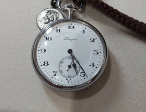 LONGINES ロンジン スモールセコンド 手巻き 懐中時計 稼働品