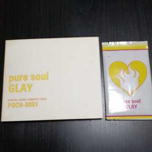 美品　GLAY Pure soul 購入特典 トレーディングカード 未開封『GLAY Pure soul 購入特典 トレーディングカード付　盤面傷無　即決