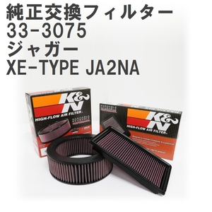 【GruppeM】 K&N 純正交換フィルター T4A6124 ジャガー XE-TYPE JA2NA 15- [33-3075]