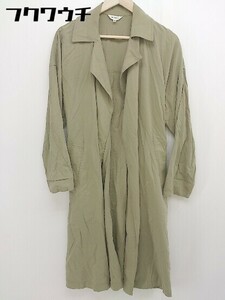 ◇ ◎ MOUSSY マウジー 長袖 ジャケット コート サイズ2 カーキ レディース