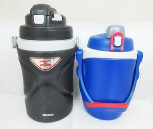 N9037【水筒】サーモス スポーツジャグ 1.9L THERMOS FPG-1901★象印マホービン 2.5L 直飲み ジャグ　ZOJIRUSHI DJ-CM25★スポーツボトル★