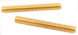 スレッドポスト Threaded Post - #6-32 x 1 1/16”, Plated Brass, USA, Gold [送料170円から 同梱可]