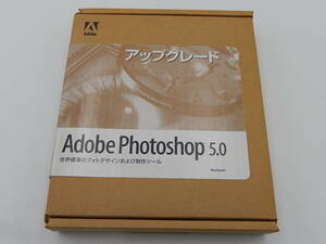 格安・レア　Adobe Photoshop 5.0 / アップグレード　Macintosh/Macos/Adobe005　PS　画像修正　5