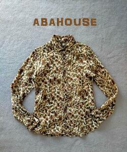 ABAHOUSE アバハウス カモフラリネンシャツ 3 m78388150578