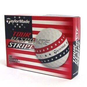 Taylor Made ツアーレスポンス ストライプ USA 1箱 12球 US限定デザイン 2024年 テーラーメイド Tour Response Stripe