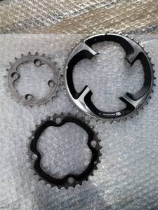 XTR　チェーンリング　３枚セット