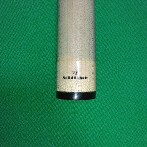 中古ビリヤードシャフト　solid 8 shaft　VI　10山