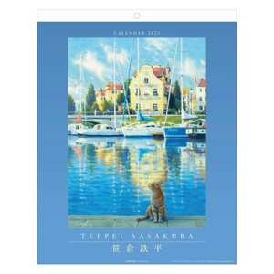 2025Calendar 笹倉鉄平 ささくらてっぺい 壁掛けカレンダー2025年 APJ