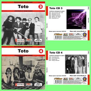 TOTO CD3+CD4 大全集 MP3CD 2P⊿