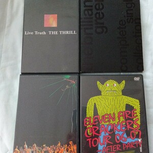 DVD「Live Truth THE THRILL」「ELEVEN FIRE CRACKERS TOUR 06 - 07」「ストレイテナー　リニアモーターシティ」「the brilliant green 〜