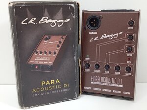 [7A-611-013-1] L.R.Baggs Para Acoustic D.I アコギ用 DI プリアンプ 楽器周辺 動作未確認 ジャンク