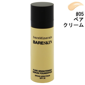 ベアミネラル ベア ファンデーション #05 ベアクリーム 30ml 化粧品 コスメ BAREMINERALS BARE FOUNDATION 05 BARE CREAM 新品 未使用