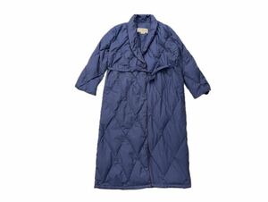 80s WARM THINGS GOOSE DOWN LONG GOWN グース ダウン ロング ガウン USA ビンテージ コート L.L.BEAN エディーバウアー