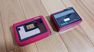 ☆美品☆　アイワ AIWA HS-P2 Cassette Boy カセットボーイ ポータブルカセットプレーヤー ケース付き