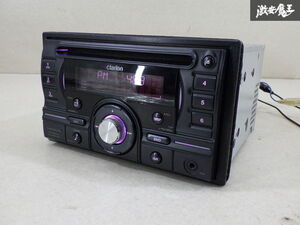 クラリオン 汎用 2DIN オーディオ デッキ チューナー 音響 DUB385MPB 即納 在庫有 棚