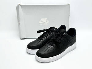 27.5cm US9.5 未使用保管品 718152-009 エアフォース 1 ブラック/ホワイト NIKE AIR FORCE 1 