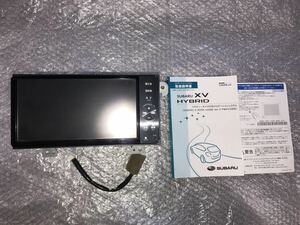 スバル 純正 2014年 ナビ フルセグ Bluetooth DVD 86271FJ110 138001-45800101 富士通テン 7インチワイド GPE スバル XV 外し