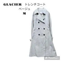 ☆グラシア☆GLACIER☆レディース　ロング トレンチコート ベージュ　M