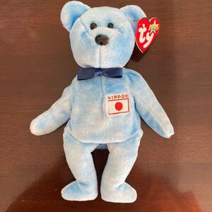 ty Beanie babies ビーニーベイビーズ NIPPONIA ニッポニア クマ ぬいぐるみ ベア 日本限定版 新品 レア 2000