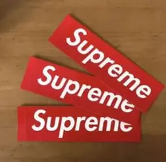 Supreme ロゴステッカー 3枚セット