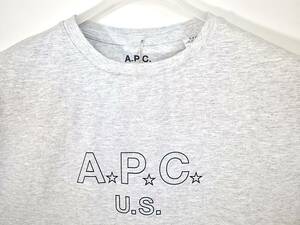 A.P.C. U.S. Star Tシャツ sizeM MADE IN CALIFORNIA USA