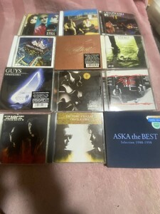 CHAGE&ASKA ベストアルバム CD バラードベストアルバム アルバム ライブ盤+ASKA ベスト+MULTI MAX アルバム 計12枚セット