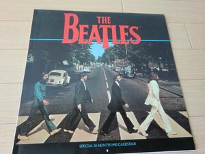 (APA)LPサイズ/THE BEATLES ビートルズ「SPECIAL 16 MONTH 1990 CALENDAR/米/ABBEY ROAD COVER DAY DREAM CALENDARS/APPLE NONE/カレンダー